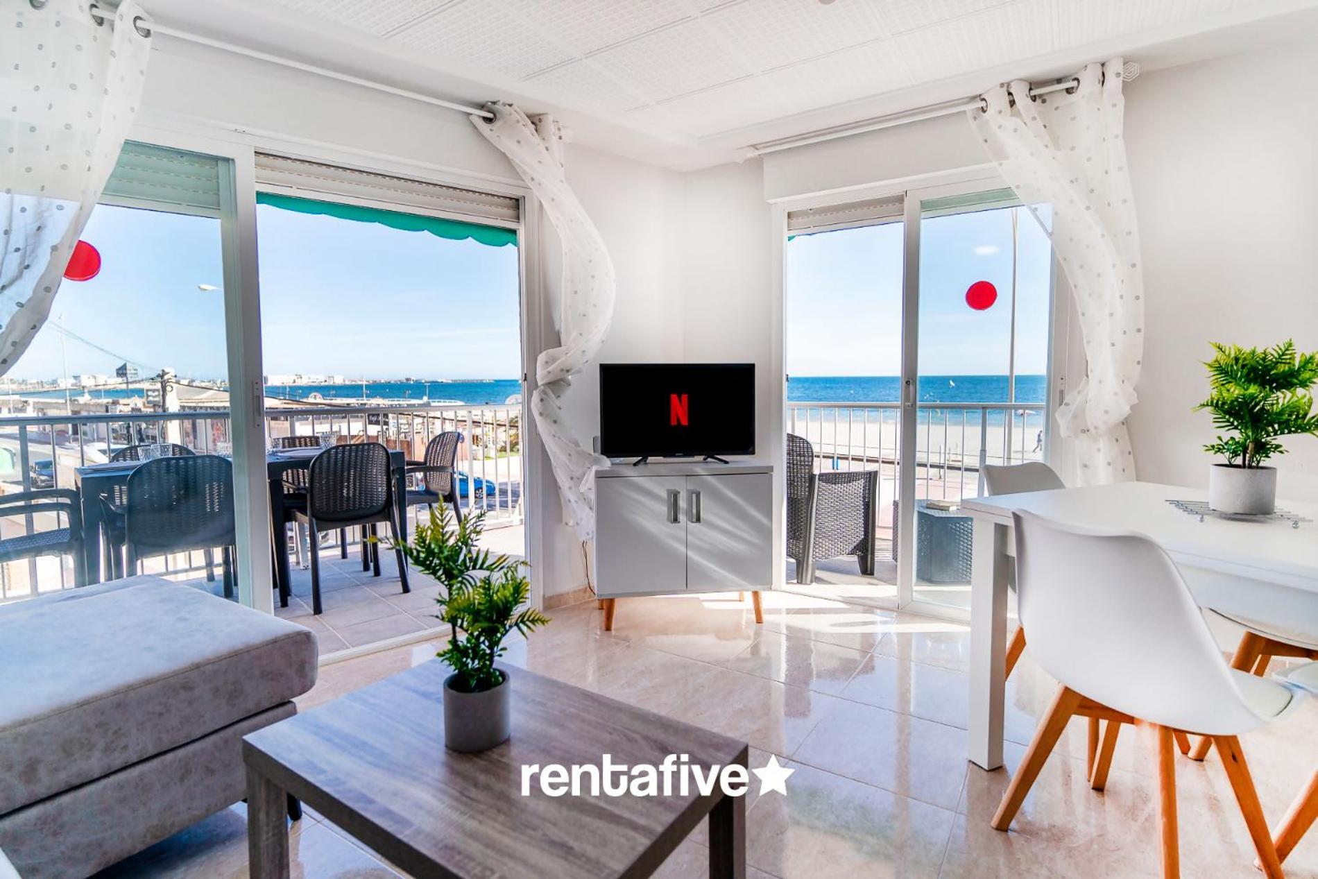Rentafive Primera Linea Terraza Reformado Santa Pola Zewnętrze zdjęcie